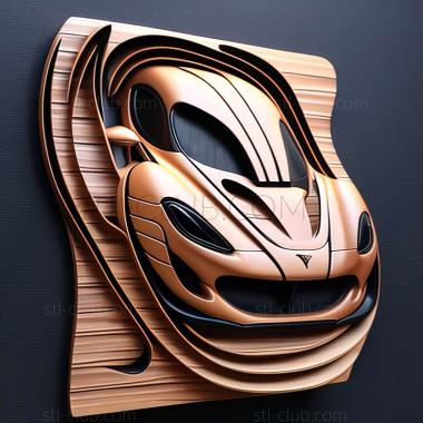 3D модель Koenigsegg Agera RS (STL)